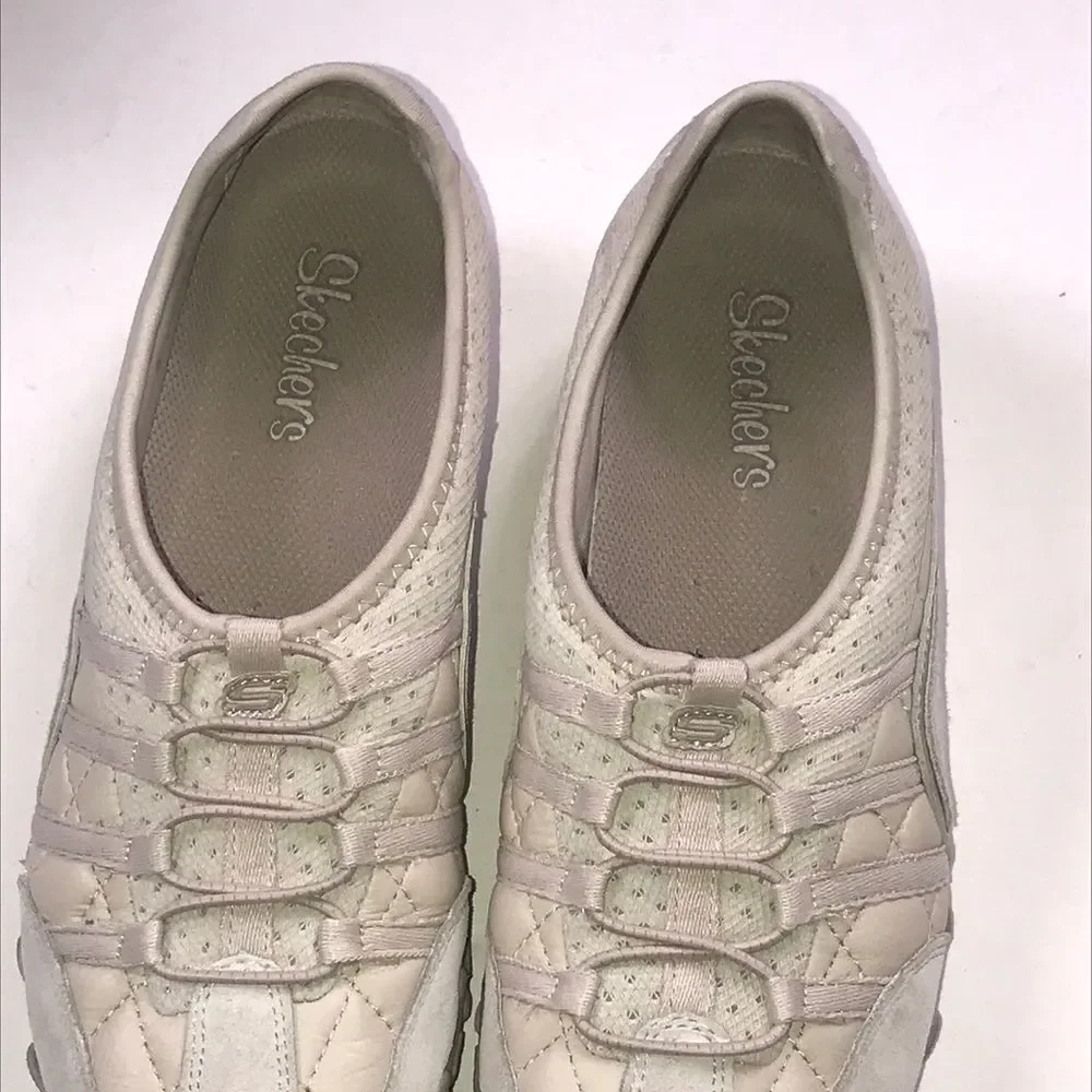 SKECHERS SN 21370 LEATHER TEXTILES UPPER SHOES